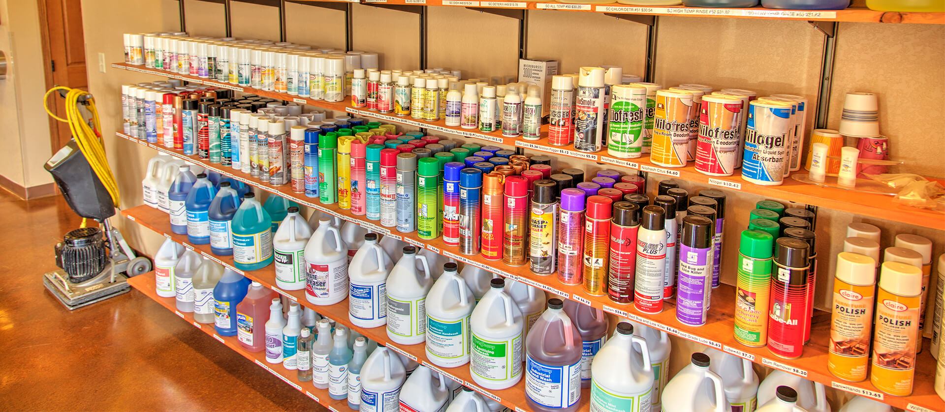 Cheap cleaning supplies shop